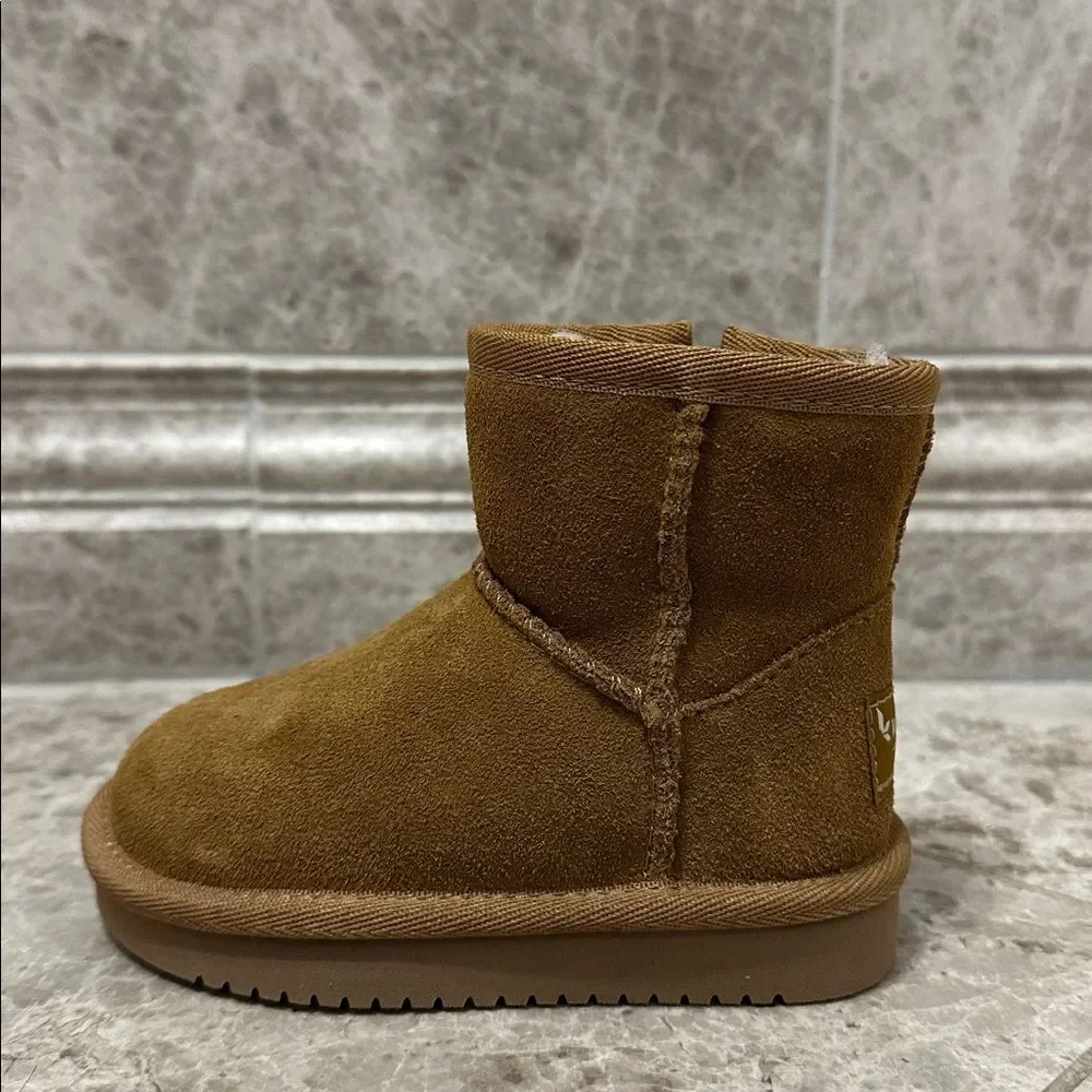 Koolaburra by UGG Koola Chestnut Suede Boots NEW Toddler Girls Size 5